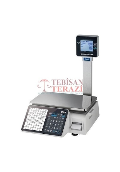 Cas 30 KG x 5 - 10 Gr Barkodlu Terazi