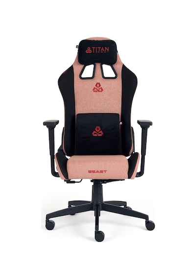 Titanseat Beast Roseum Kumaş Oyuncu Koltuğu Gri - Pembe
