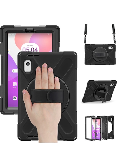 Lenovo Tab M9 9inç Tb-310fu Kılıf Defender Askılı Zırhlı Tank Case Zac30136tr/zac30155tr Kılıf