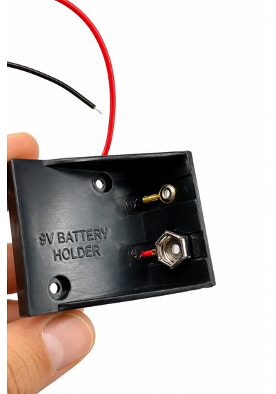 Pil Yuvası 9v Açık - 10 Adet