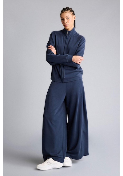Defacto Wide Leg Cepli Geniş Paça Uzun Modal Sporcu Pantolon G6873ax25wnnv146 Lacivert-nv146