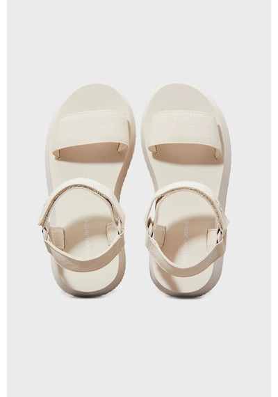 Calvin Klein Calvın Kleın Kadın Sandalet Yw0yw01693-aeo Bej