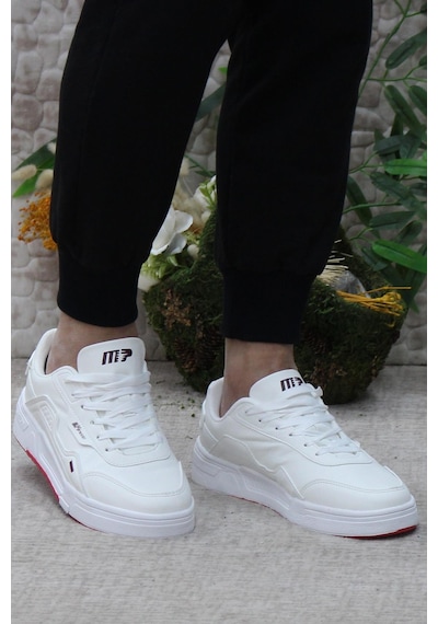 M.P 241 1544 Beyaz Anatomik Rahat Ürün Sneaker Erkek Ayakkabı 001