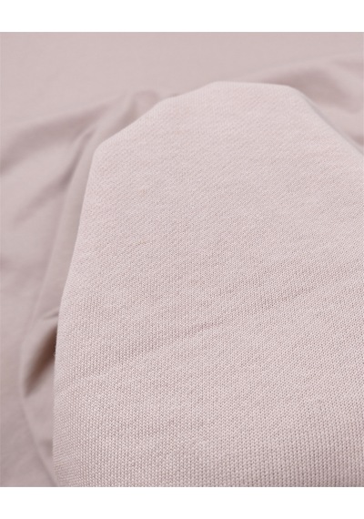 Bej Renk Pamuklu Yumuşak Dökümlü İki İp Penye Kumaş Eşofmanlık & Sweatshirtlük 180x130cm-12671