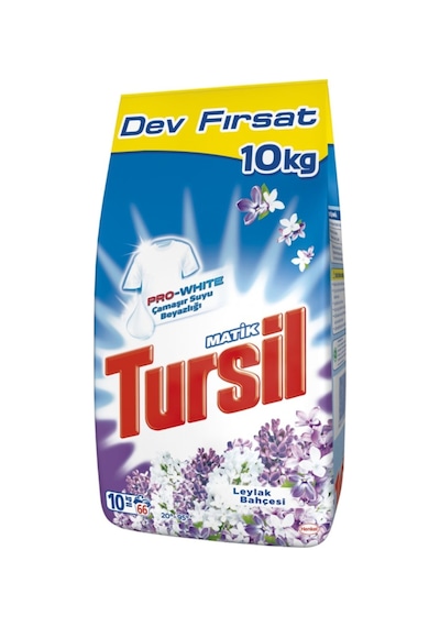 Tursil Matik Leylak Bahçesi Toz Deterjanı 66 Yıkama 2 x 10 KG