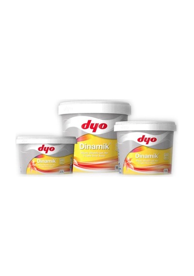 Dyo Dinamik Ipekmat Silinebilir Duvar Boyası 15 Lt.