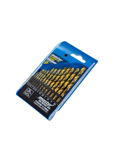 Master 530826 Titanyum Hss Matkap Ucu Seti 1.5-6.5mm 13 Parça