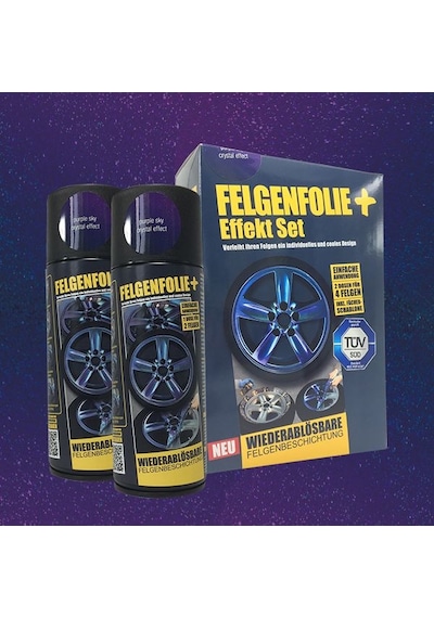 Jant Folyo - Efekt Set - Purple Sky Crystal Effect