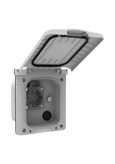 Bemis Karavan Pano Prizli Çakmaklık + Uydu Girişli 16a 220v Ip44 Gri Bkt-0002-3001
