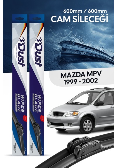 Mazda Mpv Silecek Takımı 1999-2002 Uyumlu 600mm/600mm