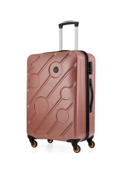 Ççs 5208 3 Lü Abs Valiz Seti-pudra Pudra