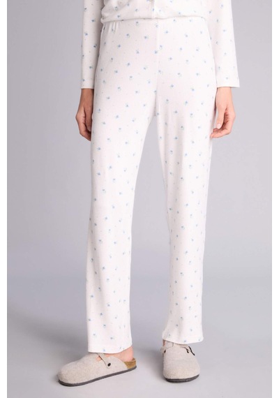 Defacto Çiçekli Pijama Takımı Üst Alt H1801AX26SP
