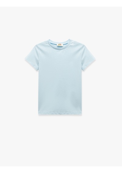 Koton Bisiklet Yaka Kısa Kollu Pamuklu 2'li Basic Tişört Seti Multıcolor 5skg10293ak Mavi Koton Bisiklet Yaka Kısa Kollu Pamuklu 2'li Basic Tişört Seti Multıcolor 5skg10293ak Mavi
