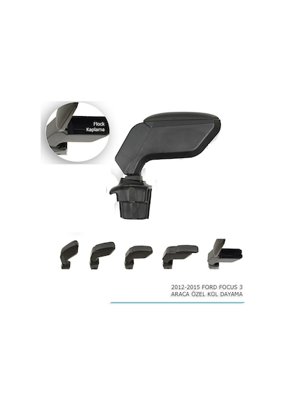 FORD FOCUS 3 ARACA ÖZEL KOL DAYAMA SİYAH 2012-2015
