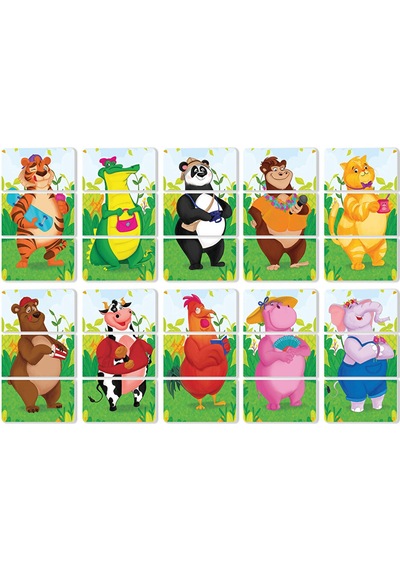 2+ Yaş Magnet Puzzle 4 Adet