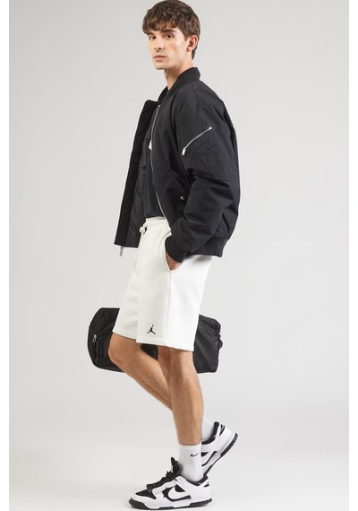 Nike Jordan Brooklyn Fleece Men's Shorts Erkek Pamuklu Şort Beyaz Beyaz