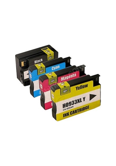 Hp 932Xl Hp 933Xl Uyumlu Kartuş Seti 1 Takım 7612 6600 6100 7110