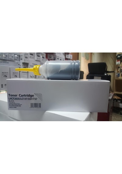 Hp Cf283 - 83A Kolay Dolan Bitmeyen Toner+Yedek Toner Toz