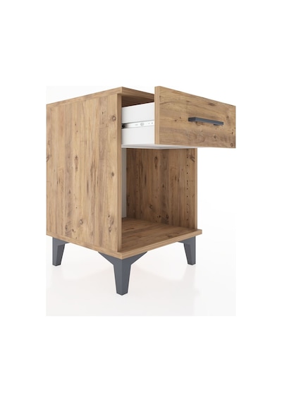 Hyperion Komodin Tek Çekmeceli 44x44x64 Çam-çam Çam