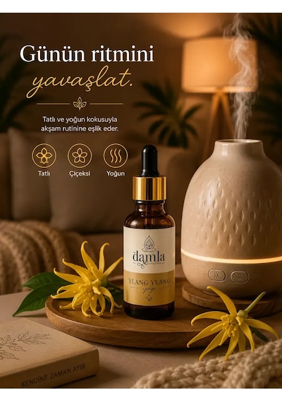 Biodamla Natural Ylang Ylang Yağı 20 Ml