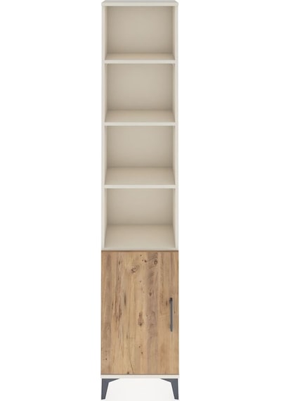 Arges Dolap 5 Raflı Tek Kapaklı 44x30x221 Aytaşı-çam Aytaşı