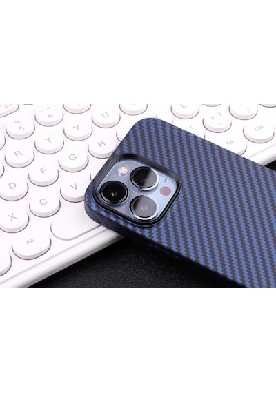 Apple Uyumlu iPhone 12 Kılıf Karbon Fiber Tasarımlı Zore Karbono Kapak (554176708)