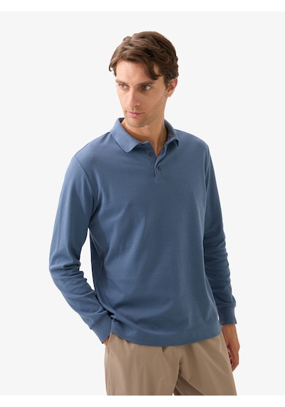 Erkek Polo Yaka T-shirt 40819 - Mavi Mavi