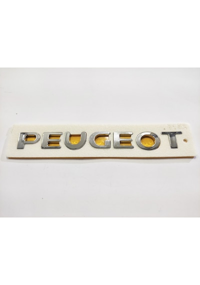 Peugeot Arma Bagaj Yazısı 307 Yapıştırma 22.3cmx2.5cm 8152