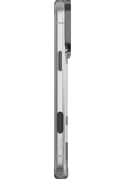 Apple Uyumlu iPhone 17 Pro Max Kılıf M-safeli Airbagli O-ring Şeffaf Kajsa Alüminyum Trans Shield Kapak Gümüş Gümüş