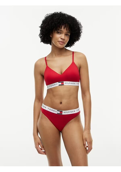 Tommy Hilfiger Kadın Classıc Tanga-uw0uw06039xlg Red