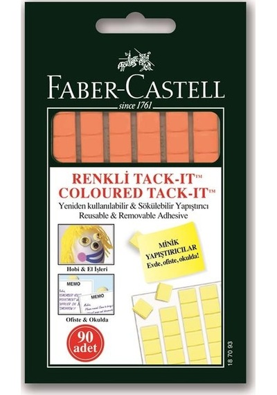 Faber Castell Tack-it Karışık Renk 50 Gr 187093