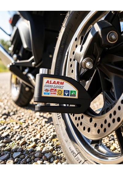 Çelik Disk Kilidi 110db Alımlı Su Geçirmez Uczzzmotorkilit-7