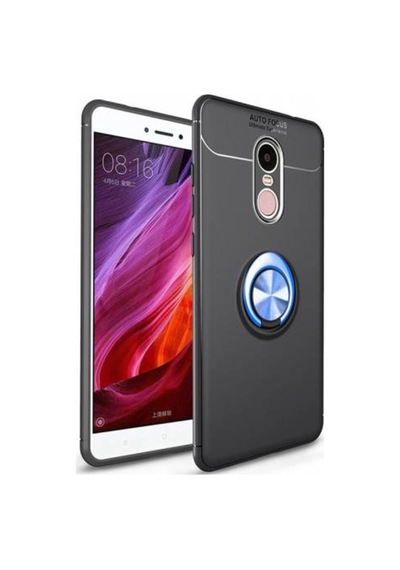 Xiaomi Redmi Note 4 4X Kilif Yüzüklü Tam Korumali Silikon Kapak 416938184