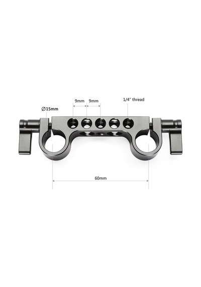 Smallrig 2061 Süper Hafif 15 Mm Raylı Blok 2'li Paket