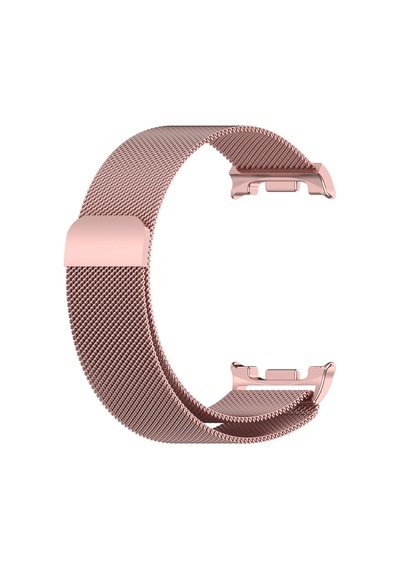 Samsung Uyumlu Galaxy Watch 8 Zore Krd-01 Metal Kordon - Pembe
