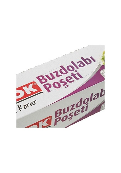 Ekonomik Buzdolabı Poşeti, Orta Boy, 24 X 38 Cm, 50 Yaprak