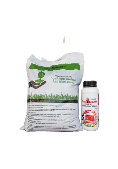 Hazır Set Sebze Meyve Çiçekler Için 1 KG Toz + 1 L Sıvı Solucan