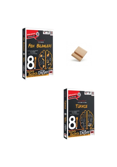 Yargı Lgs 2027 8. Sınıf Fen Bilimleri Ve Türkçe Fasikül Akıllı Defter + Telefon Standı