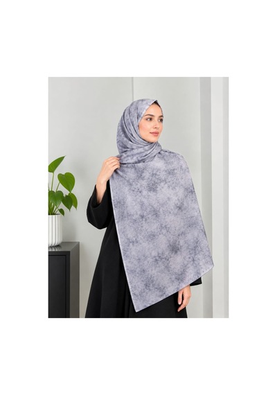 Ardün Hijab Bambu Kraş Şal Tok Duruşlu, Şık Ve Modern Kadın Şal Gri - 938080450 Gri