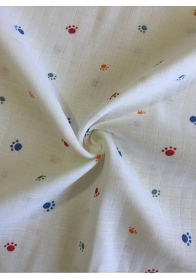 Unisex Beyaz Müslin Örtü 100x120