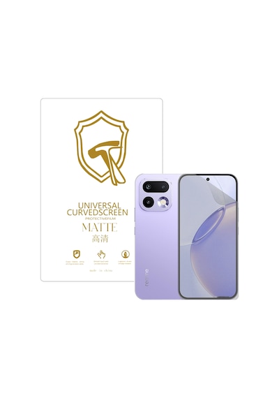 Realme 16 Pro İle Uyumlu Tpu Nano Mat Ekran Koruma Filmi Ekm107
