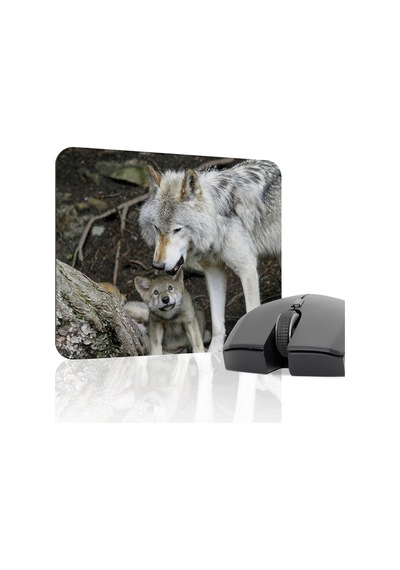 Bozkurt Kaymaz Dikişli Kauçuk Oyuncu Mousepad V3 - 22x18 Gaming Mouse Pad Fare Altlığı