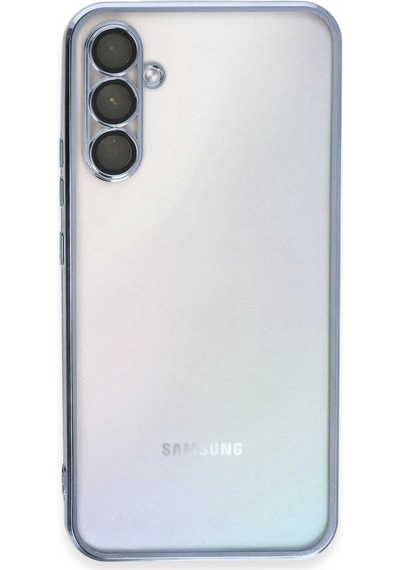Newface Samsung Uyumlu Galaxy A54 5g Kılıf Razer Lensli Silikon - Açık Mavi Açık Mavi