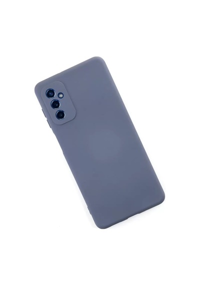Newface Samsung Galaxy M52 5g Kılıf Nano İçi Kadife Silikon - Gri