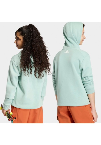 Adidas K Minecraft Mt Çocuk Yeşil Sweatshirt Kv6480