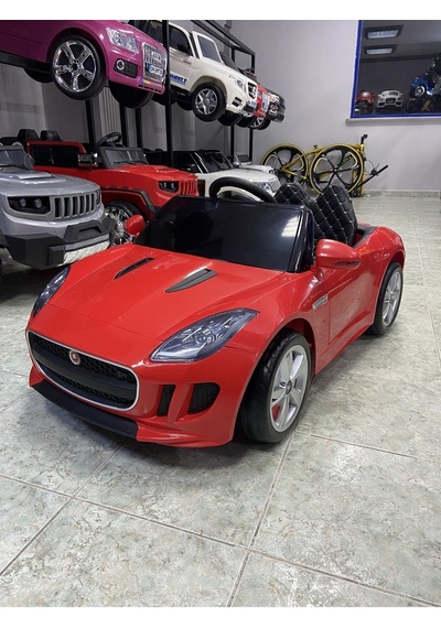 Akülü Araba Jaguar 12 Volt Kırmızı