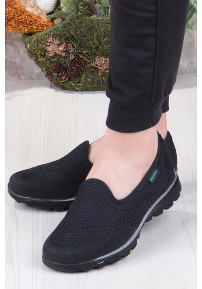 Fort King Mila Rahat Hafif Anatomic Insole Taban Kadın Ayakkabı Siyah