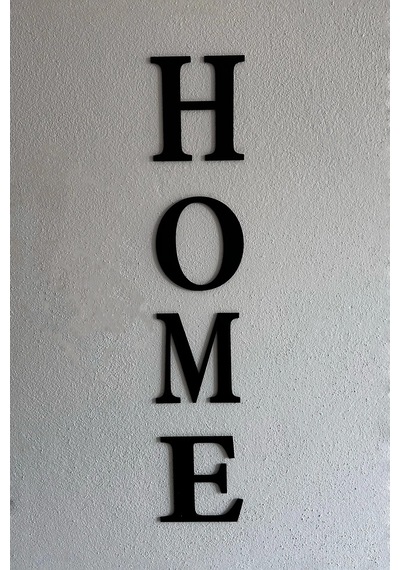 Home Yazısı Modern Tablo Ev Dekoru Yapışkanlı