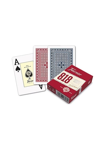 Poker Oyun Kartları Nº 818, Endeks, Kırmızı Veya Mavi