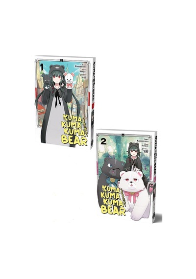 Kuma Kuma Kuma Bear Cilt 1 & Cilt 2 Seti - 2 Kitap